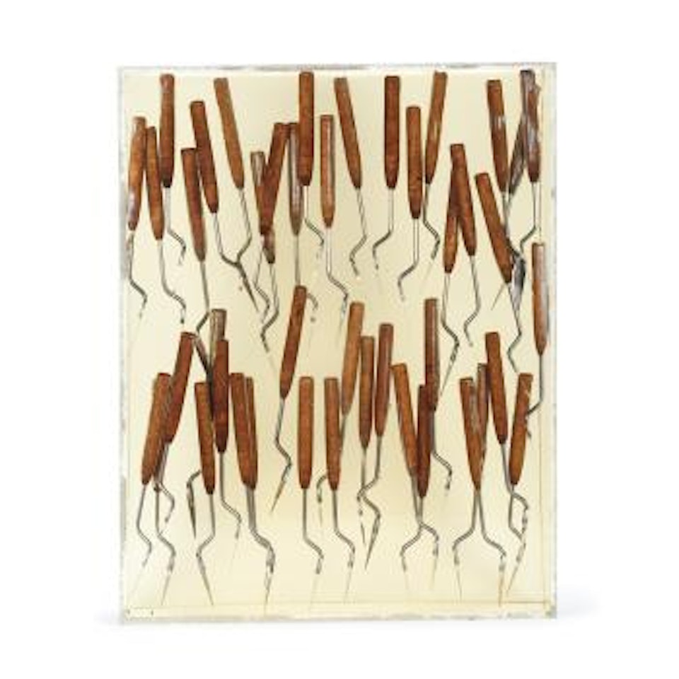 Untitled, Accumulation De Spatules by Arman