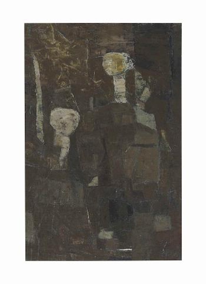 Untitled (Couple) by Ram Kumar