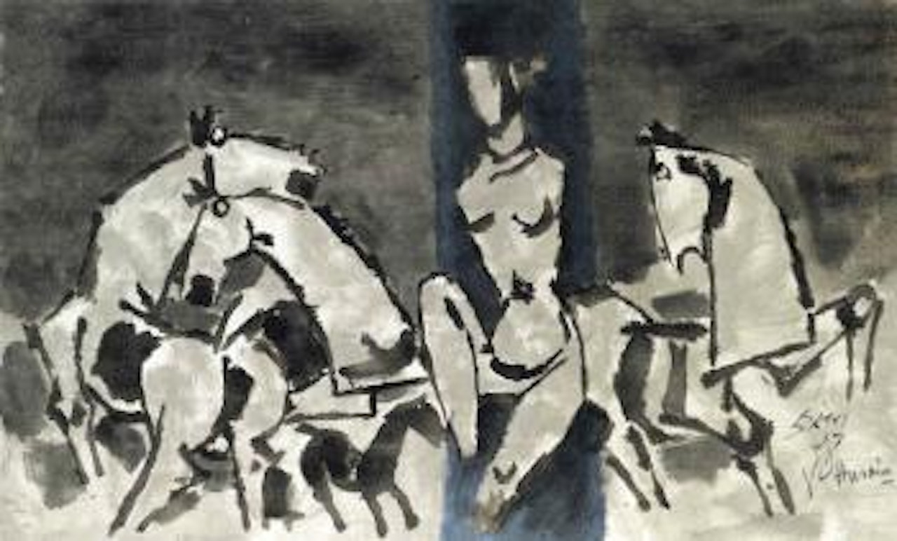 Untitled by M.F. Husain