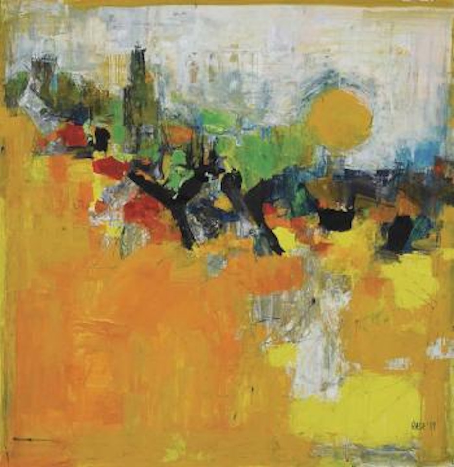 Untitled (Landscape) by Sayed Haider Raza
