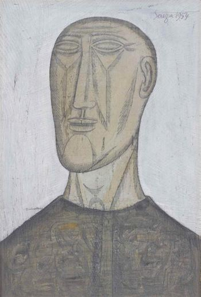 Untitled (Man in Tunic) by Francis Newton Souza