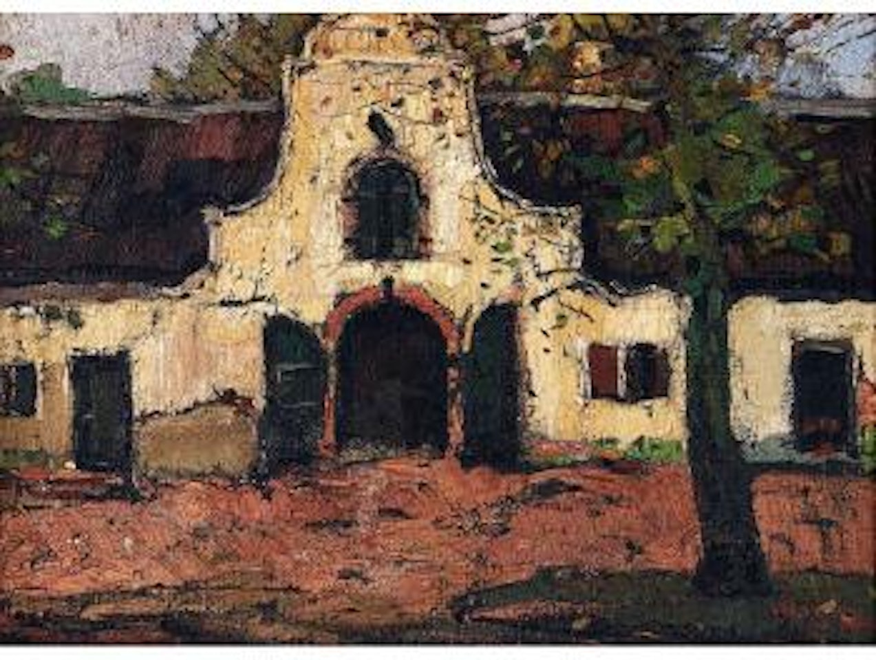The Stable-doors at Groot Constantia (Jonkershuis) by Pieter Wenning