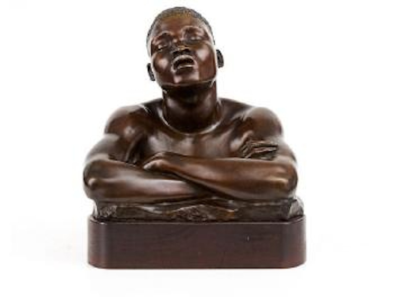 The sleeping African by Anton van Wouw