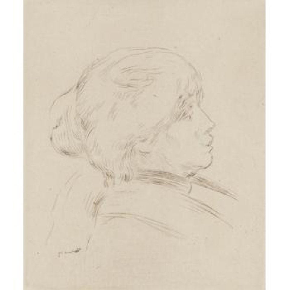 Berthe Morisot by Pierre-Auguste Renoir