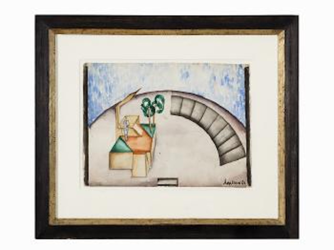 Stage Design by Mikhail Larionov