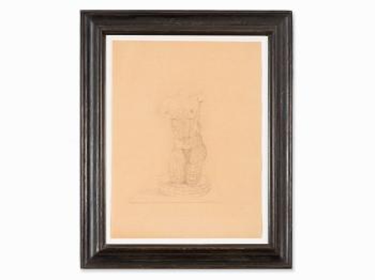 ‘Figure Géometrique Féminine avec Béquilles [Geometrical Femal Figure with Crutches] by Salvador Dali