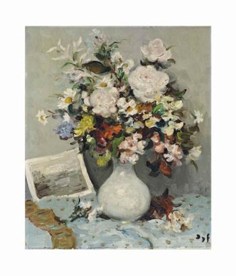 Roses à l’estampe by Marcel Dyf