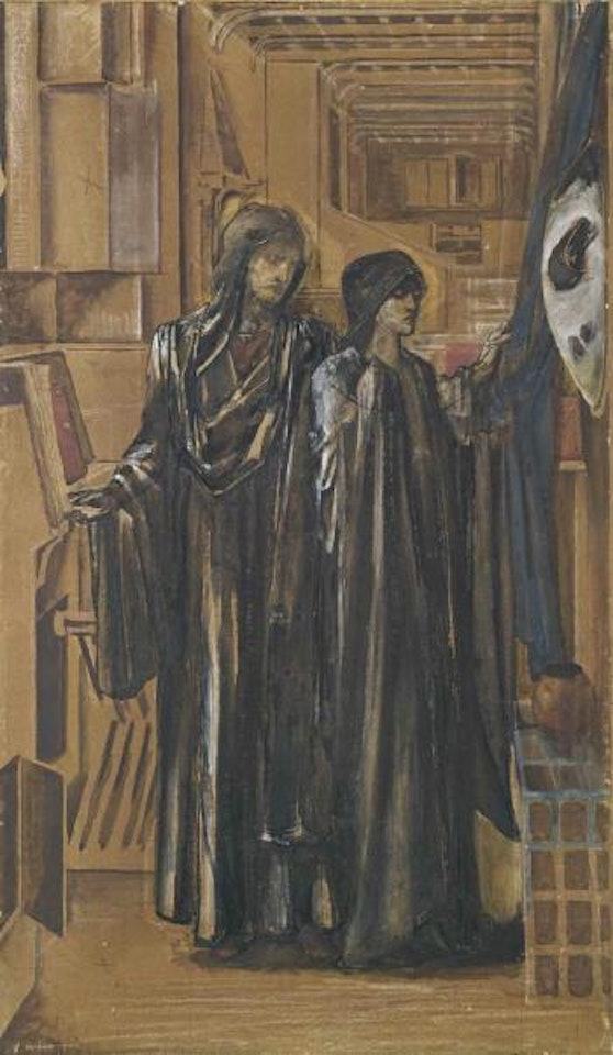 The wizard by Edward Coley Burne-Jones