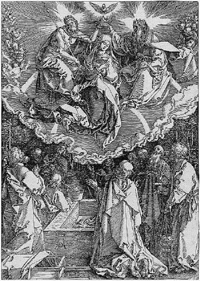 Mariae Himmelfahrt und Krönung by Albrecht Dürer