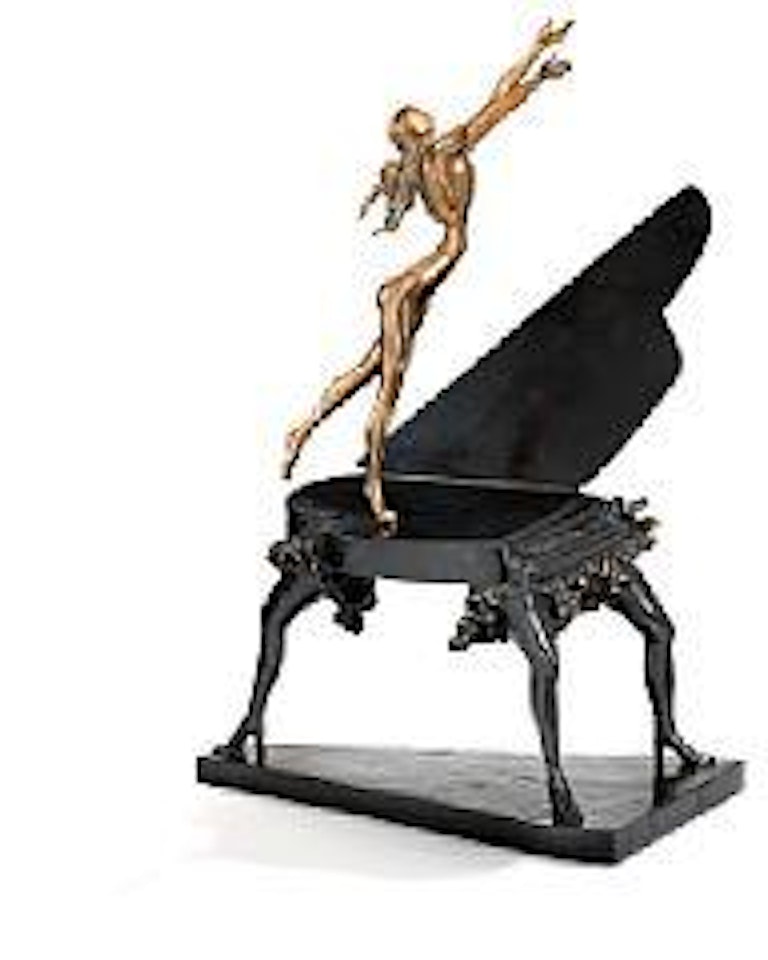 Surrealist Piano by Salvador Dali