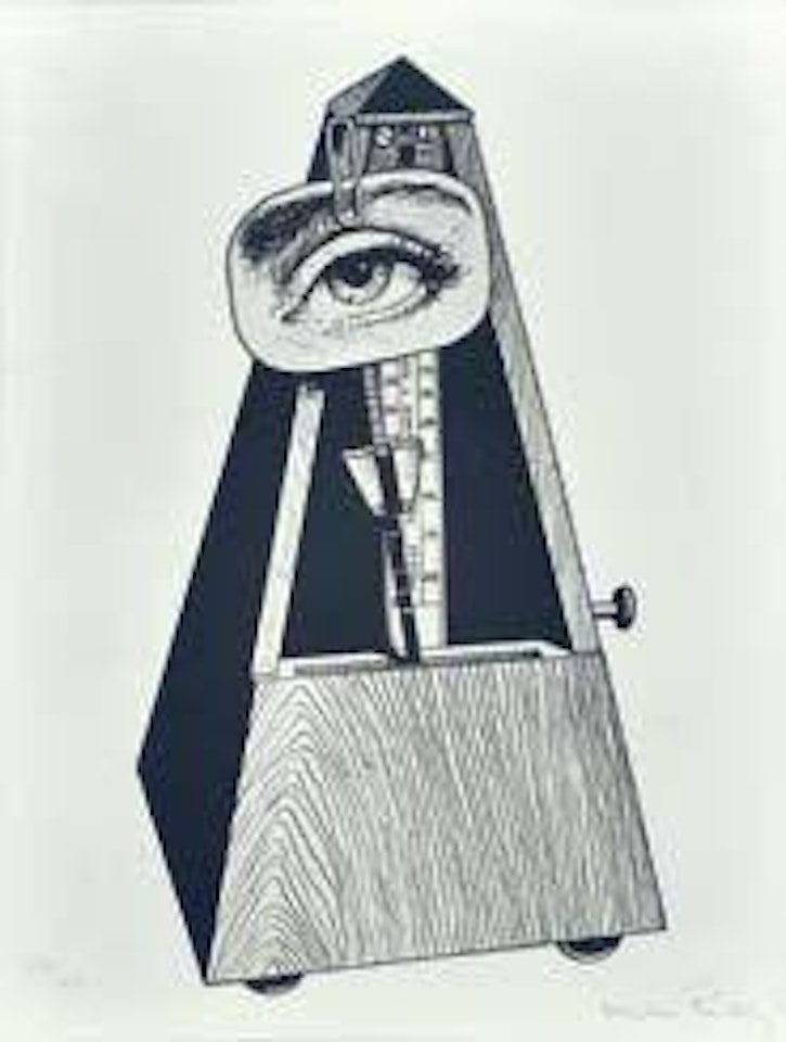 Il metronomo by Man Ray