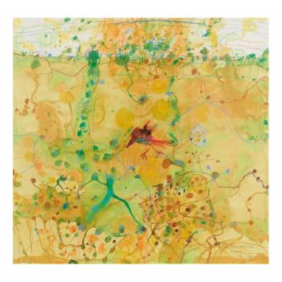 Birds egg like heaven by John Olsen