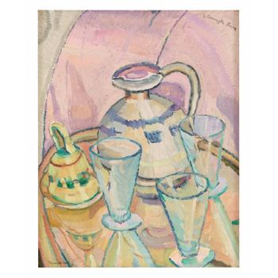 Blue glass by Grace Cossington Smith