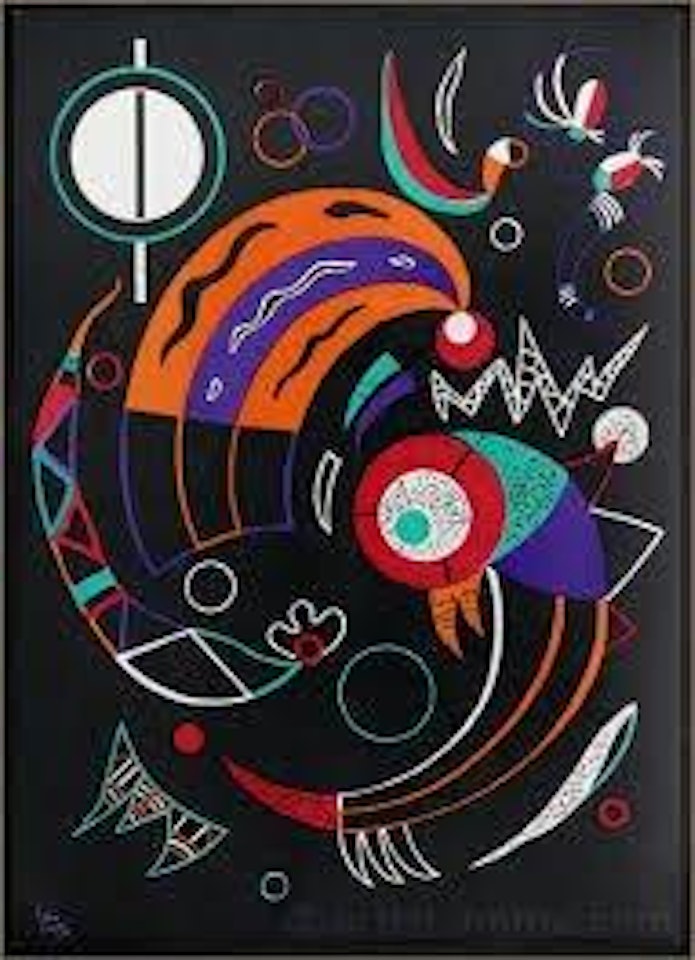 Comets by Wassily Kandinsky