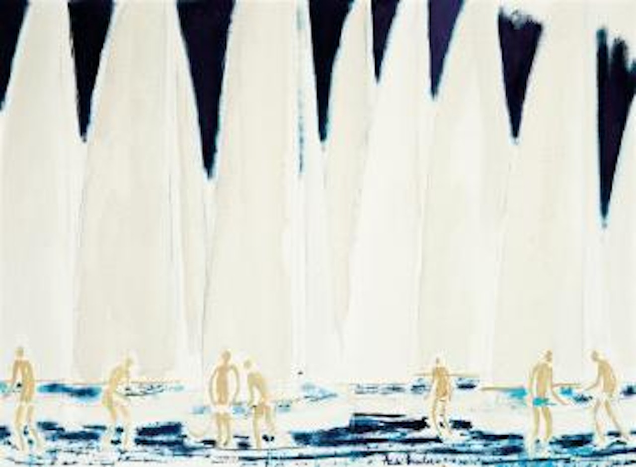 Les Régates by André Brasilier