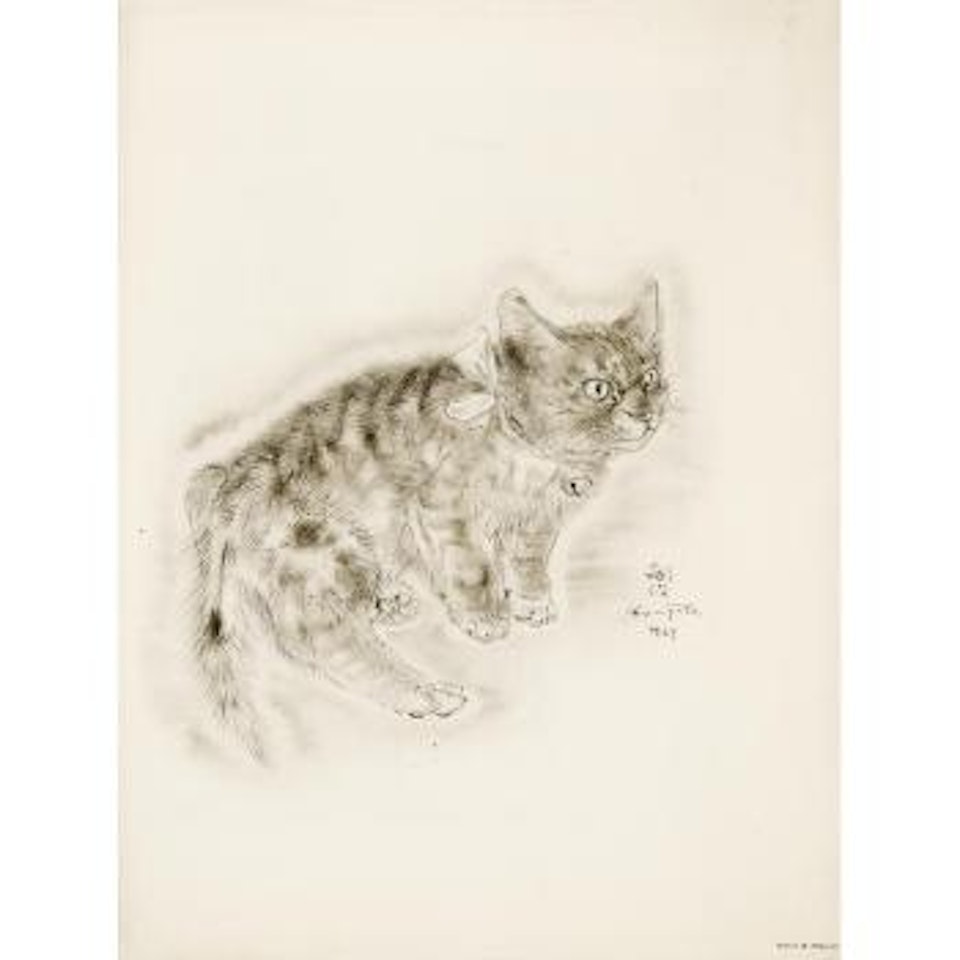 A Book of Cats. New York: Covici Friede by Leonard Tsuguharu Foujita