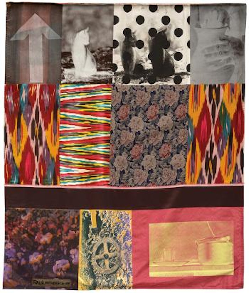Samarkand Stitches #V (from Samarkand Stitches Series) by Robert Rauschenberg