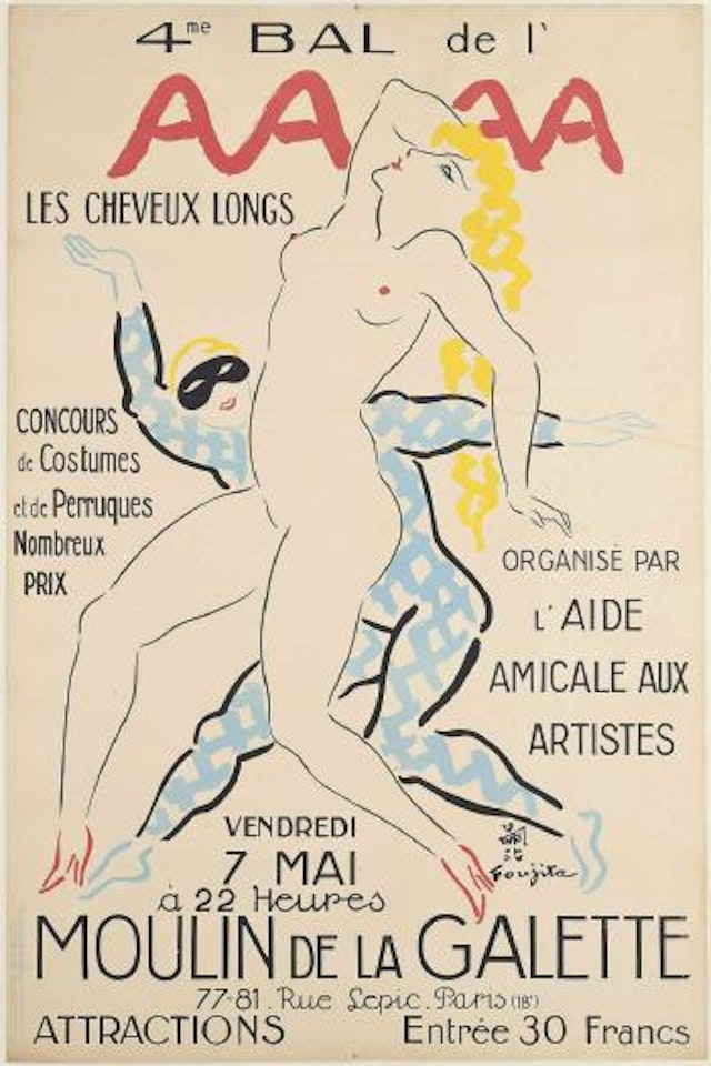 4me Bal De L'AAAA by Leonard Tsuguharu Foujita