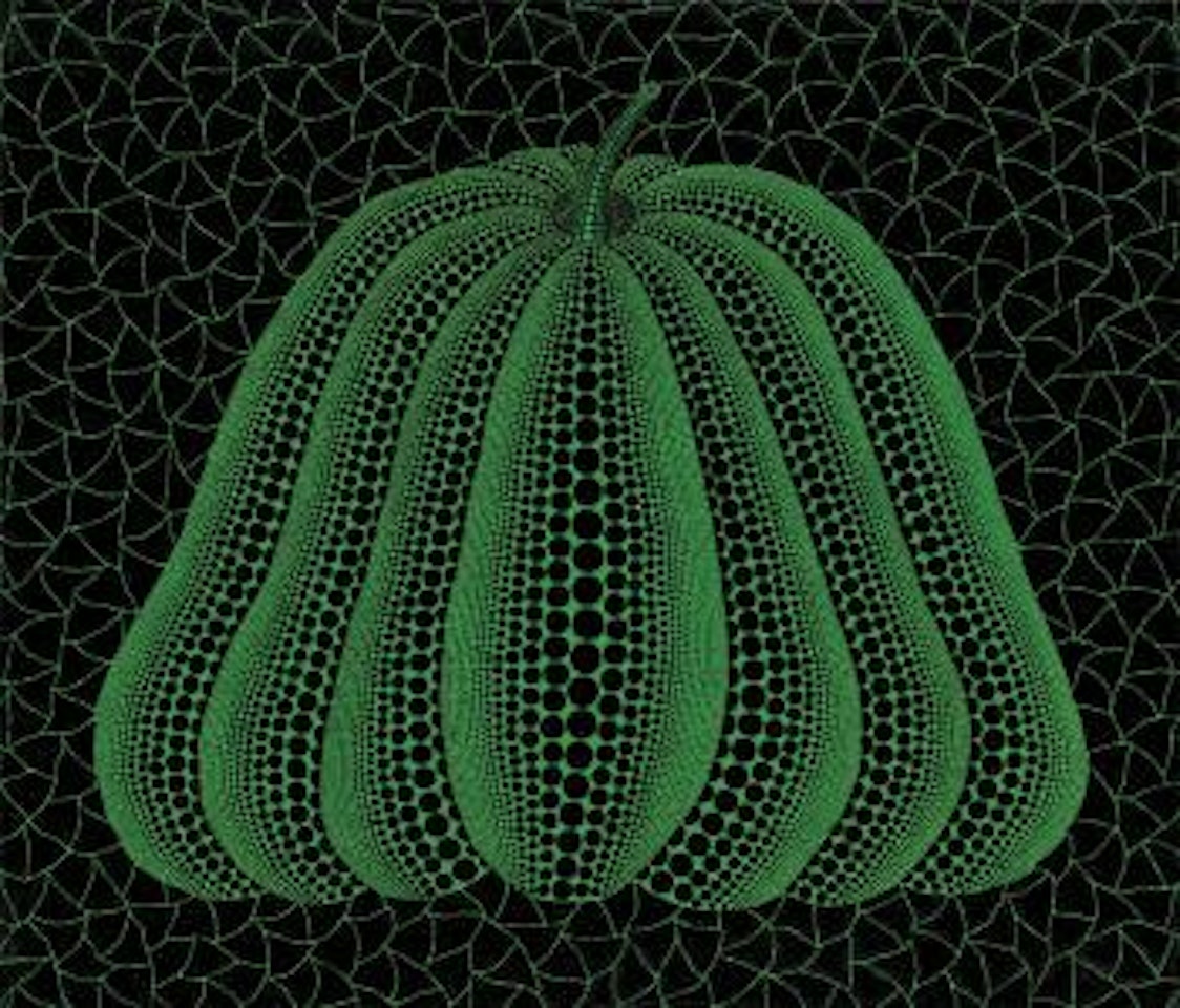 Pumpkin Green  [TOWHT] by Yayoi Kusama