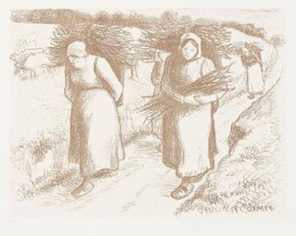 Porteuses de fagots by Camille Pissarro