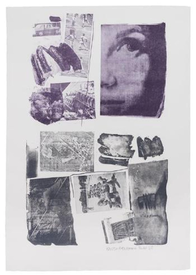 Pledge by Robert Rauschenberg
