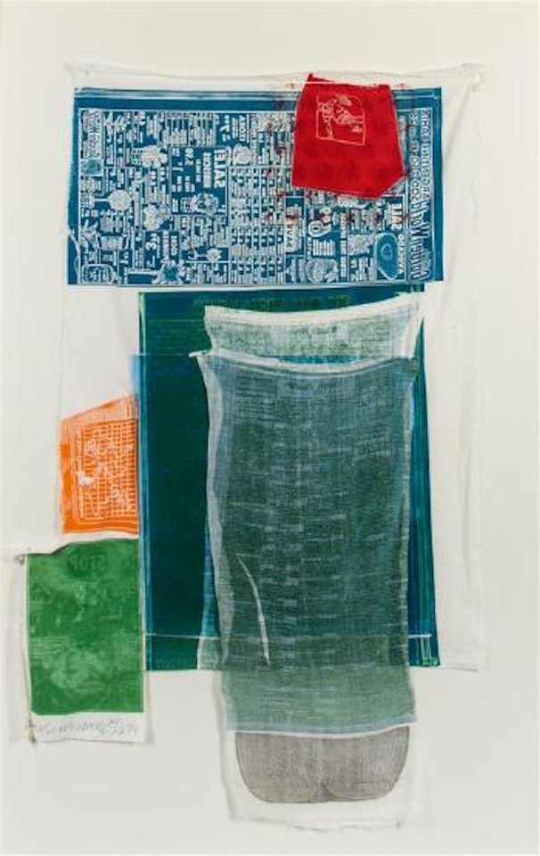 Platter by Robert Rauschenberg