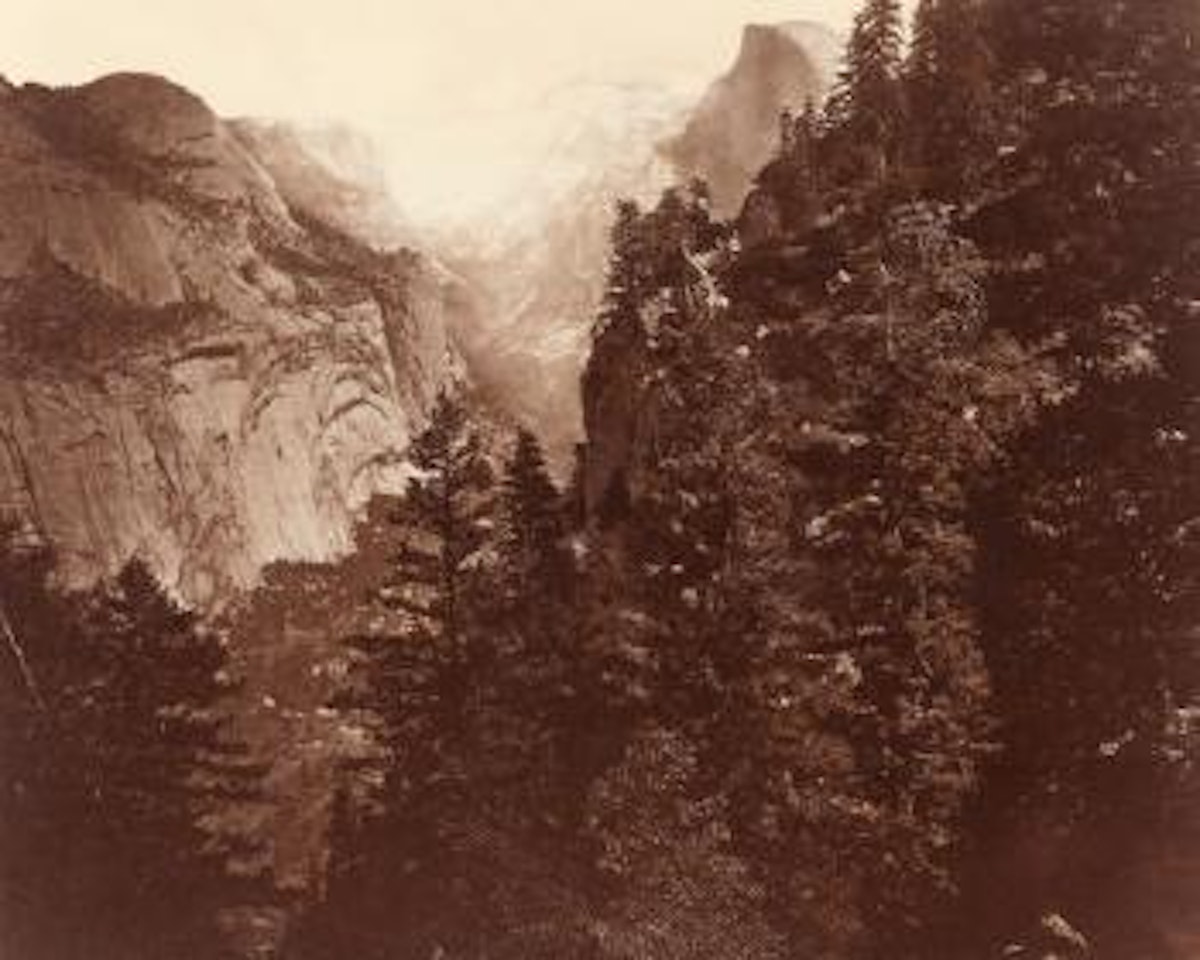 Tenaya Canyon, Valley of the Yosemite (from Union Point) by Eadweard Muybridge