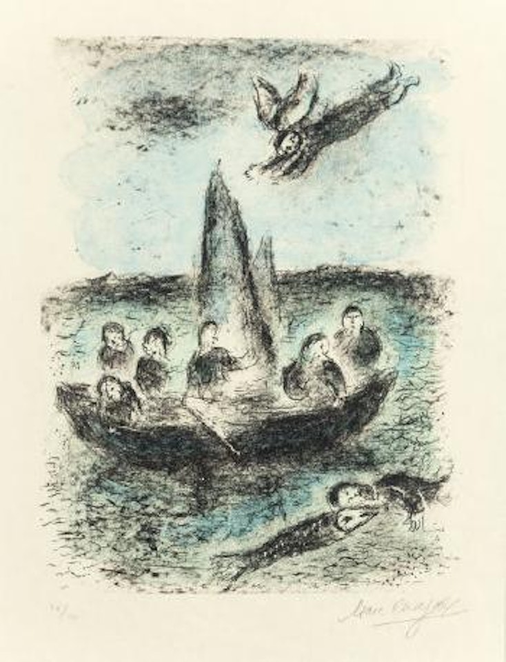 Jonas' Boat by Marc Chagall
