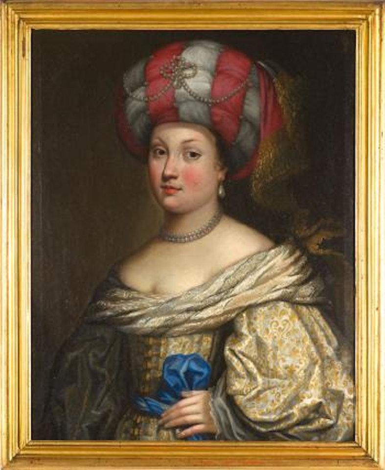 Ritratto di dama con turbante by Jacob Ferdinand Voet