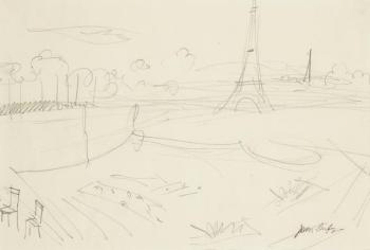 La Tour Eiffel by Jean Dufy