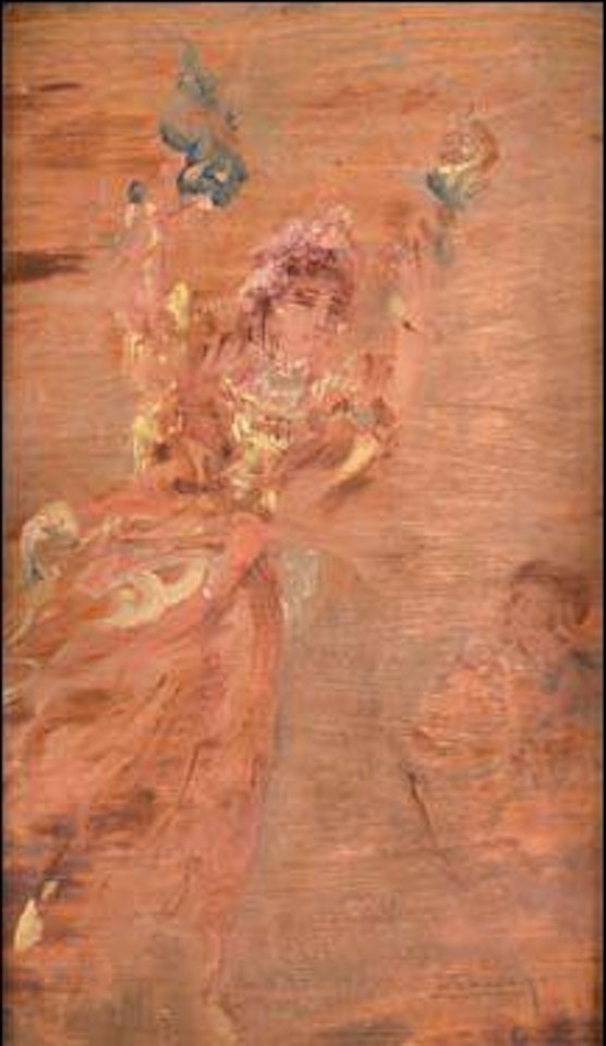 Danseuse by Félix Ziem