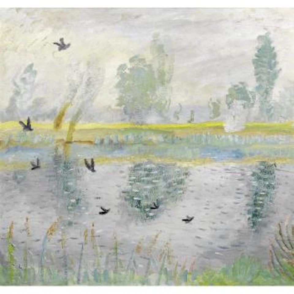 River Cher, View in Summer by Winifred Nicholson