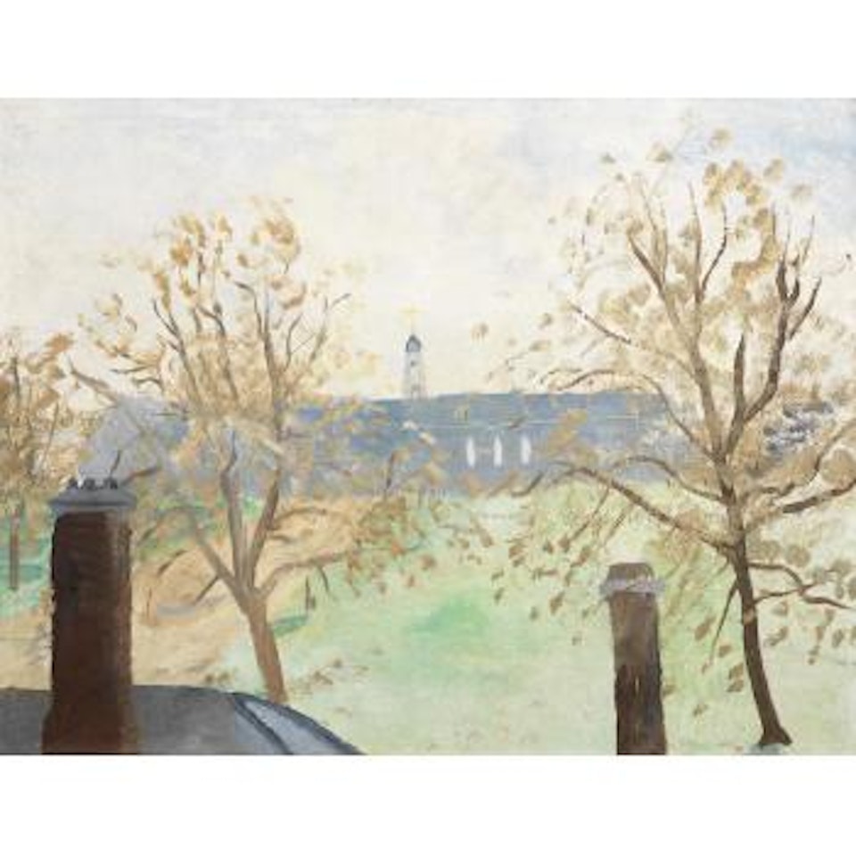Royal Hospital Chelsea (from St Leonard's Terrace) by Winifred Nicholson