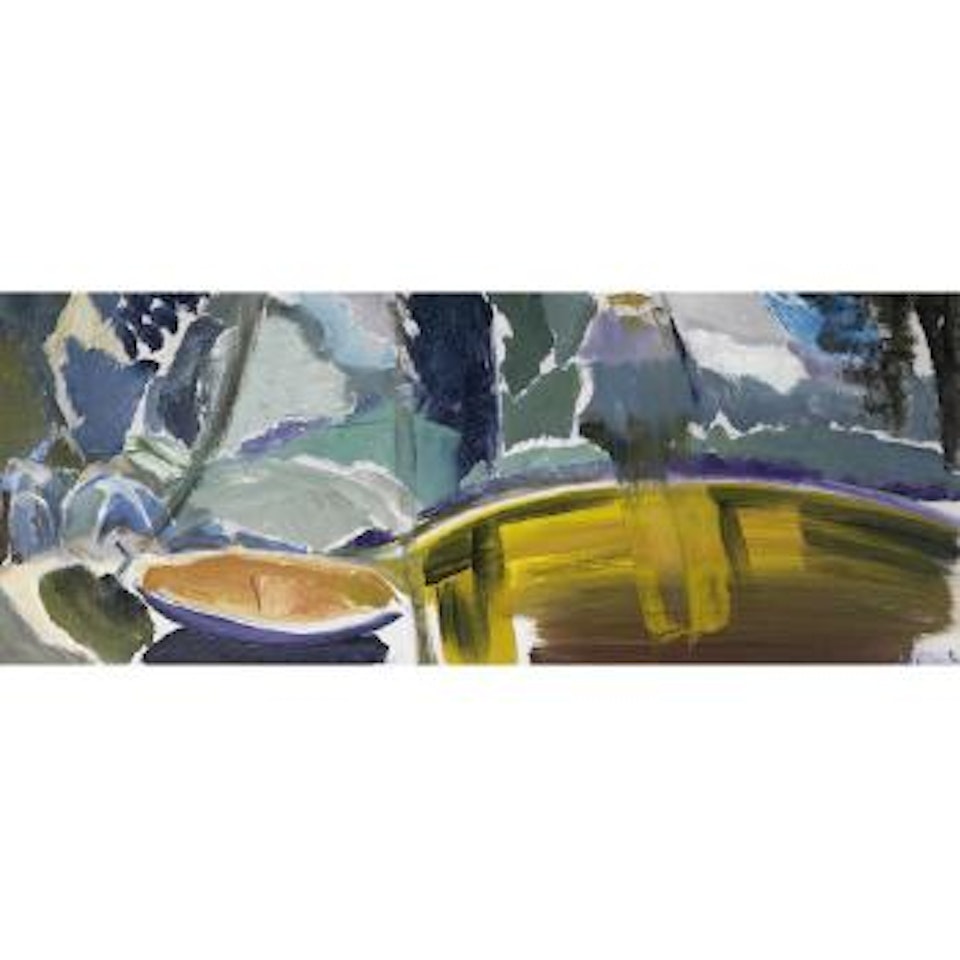 Lake Corner With a Boat by Ivon Hitchens