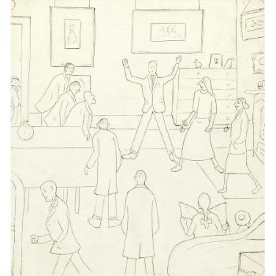 The Oracle by Laurence Stephen Lowry