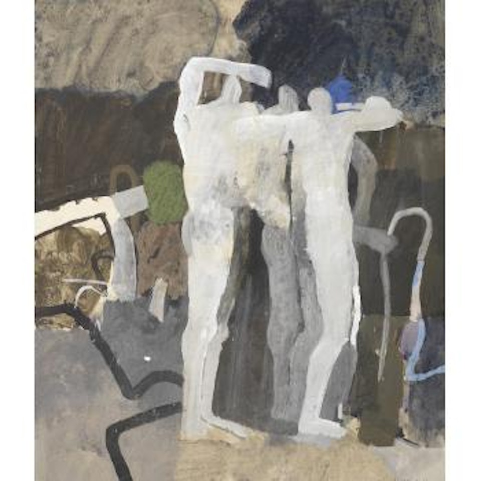 Group of Camel Drivers by Keith Vaughan