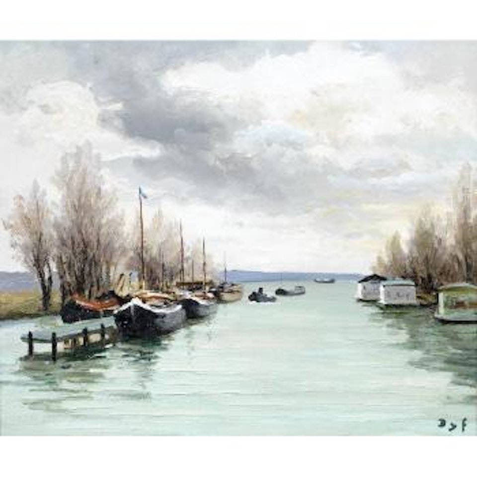 Rivière en Hollande by Marcel Dyf