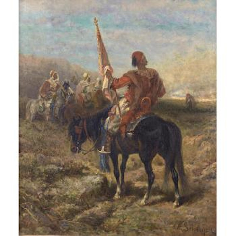 Der Standartenträger by Adolf Schreyer
