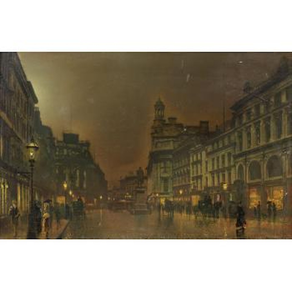St. Ann's Square, Manchester by John Atkinson Grimshaw