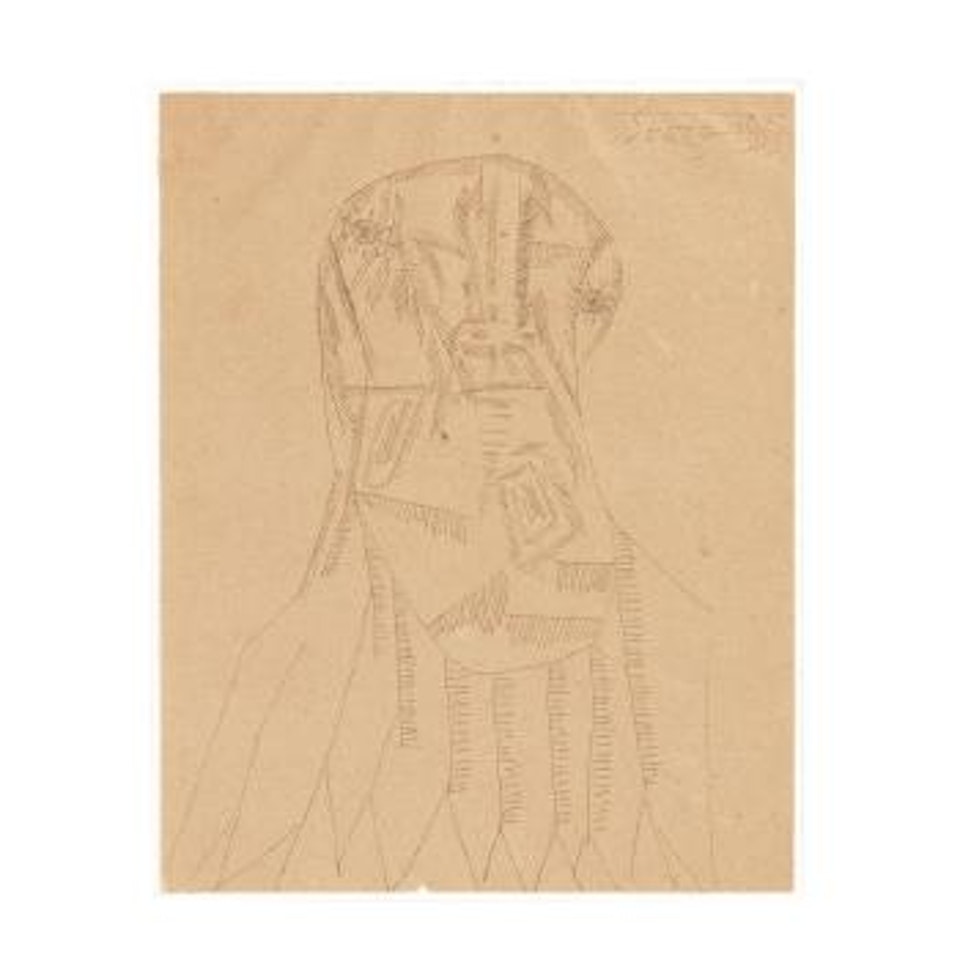 Untitled (Head) by Francis Newton Souza