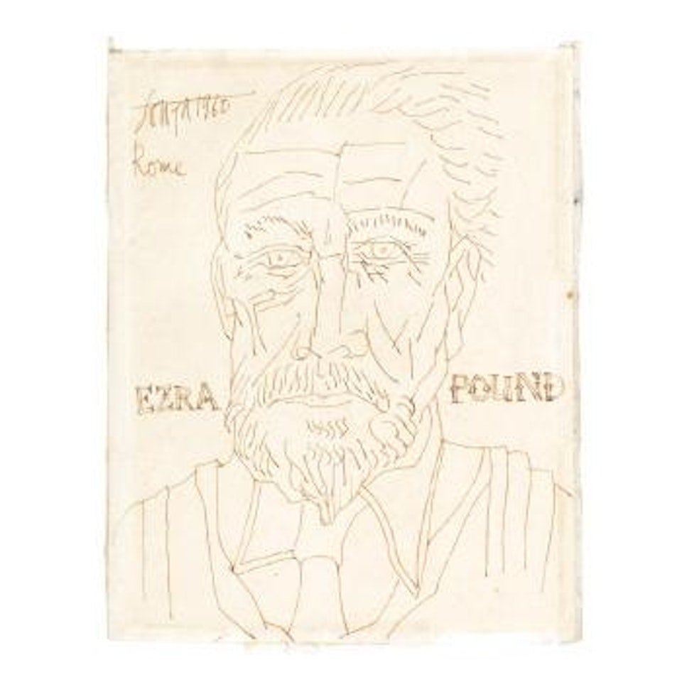 Untitled (Ezra Pound) by Francis Newton Souza