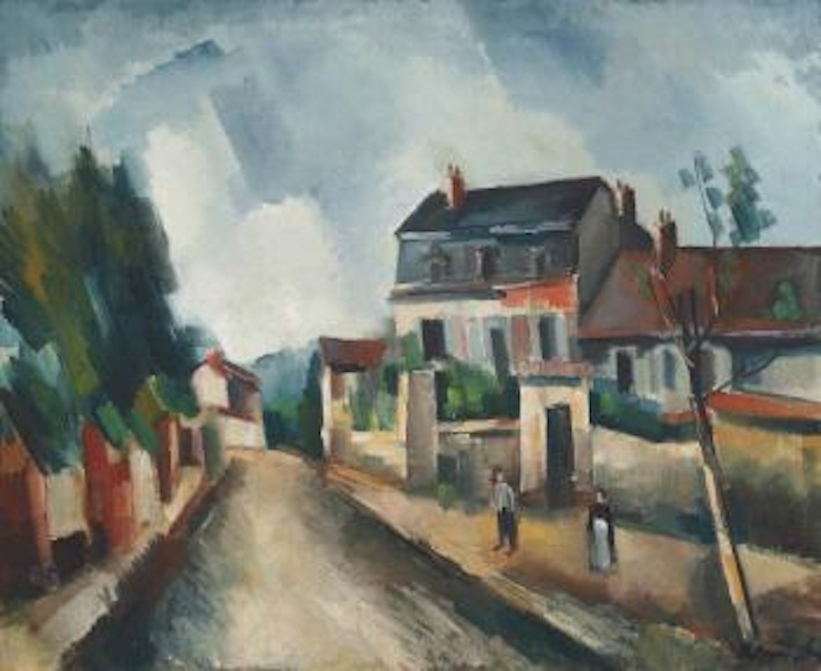 Place Agnès, Bougival by Maurice de Vlaminck