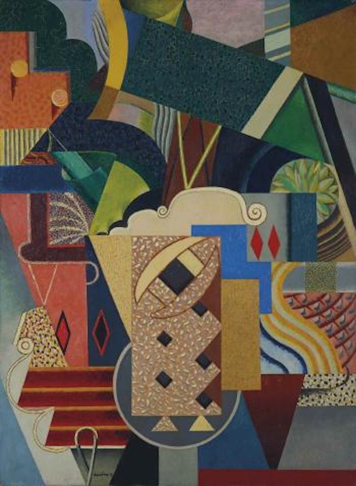 Nature morte aux biscuits by Auguste Herbin