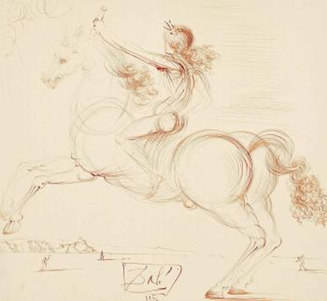Cavalier by Salvador Dali