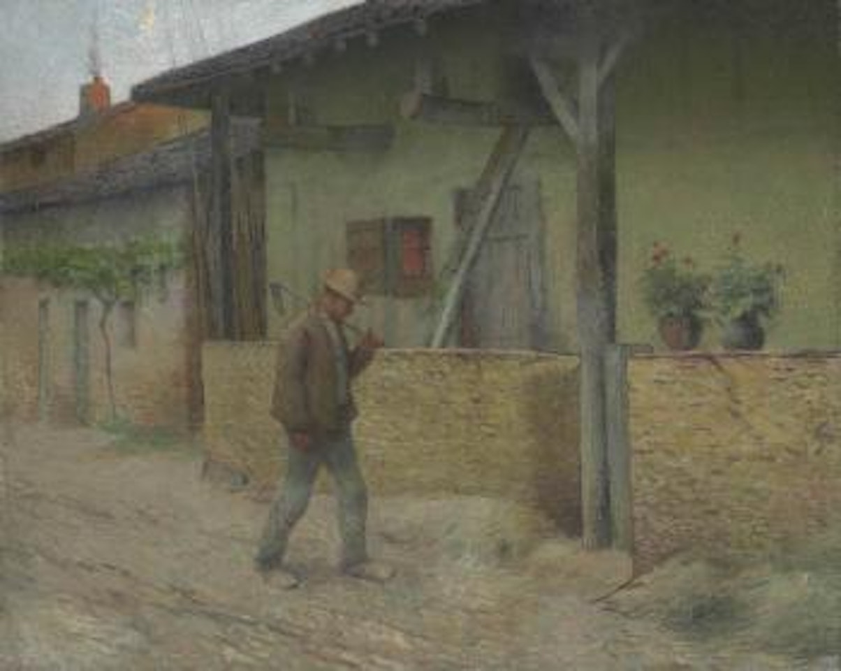 Retour des champs by Henri Jean Guillaume Martin