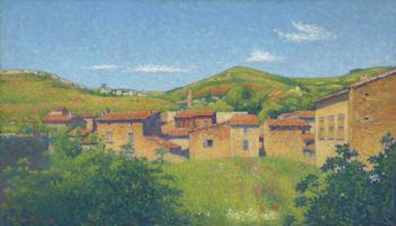 Vue générale d'Alet-les-Bains by Achille Laugé