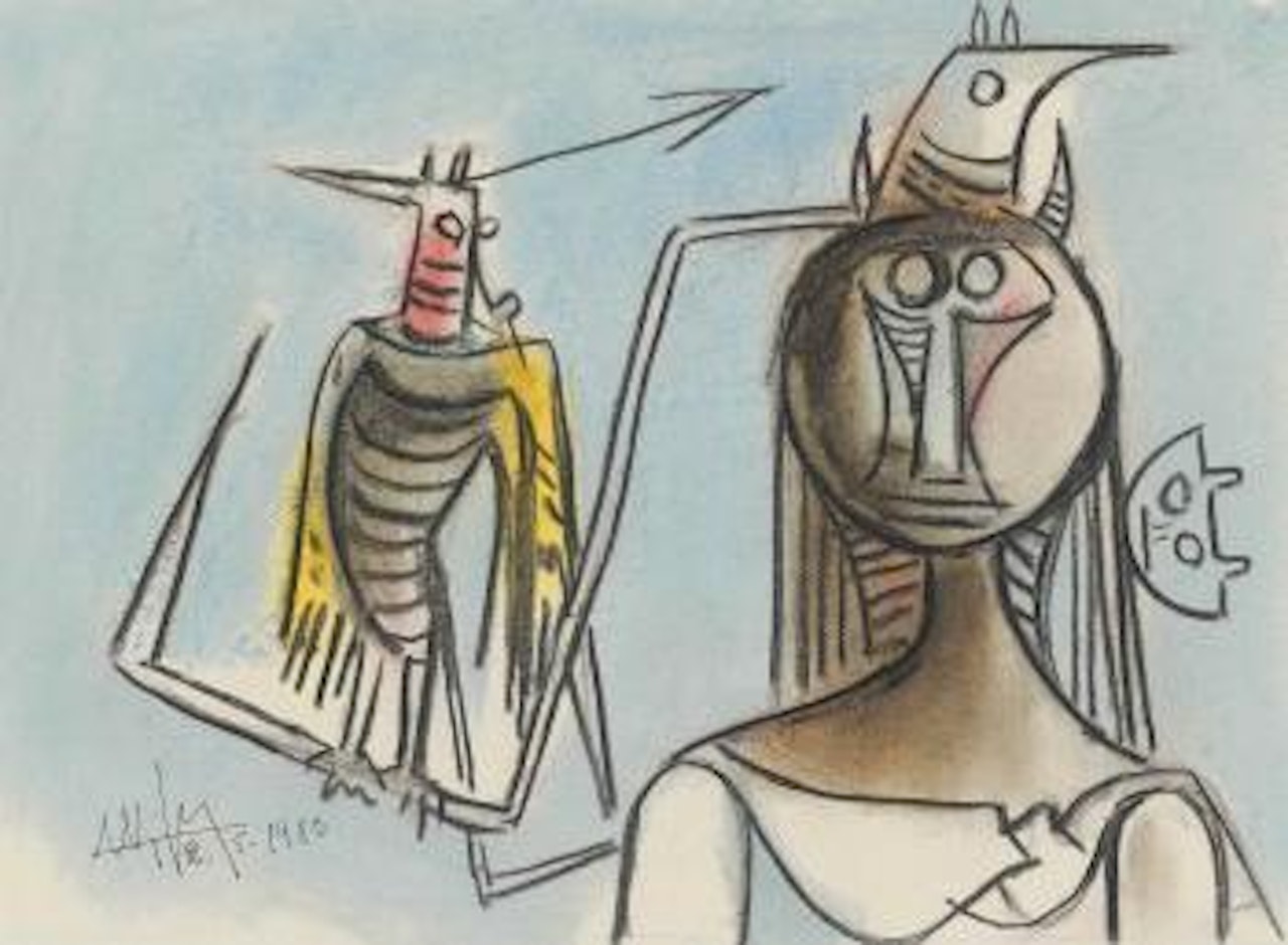 Personnage by Wifredo Lam