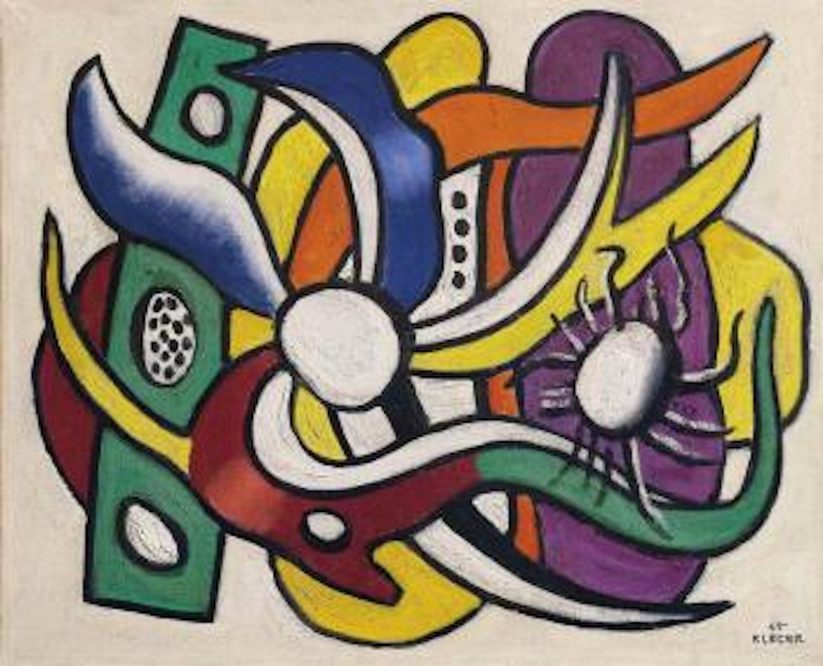 Composition by Fernand Leger