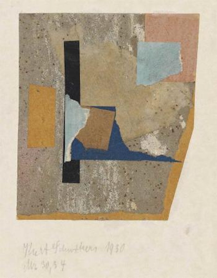 Mz 30,34 by Kurt Schwitters