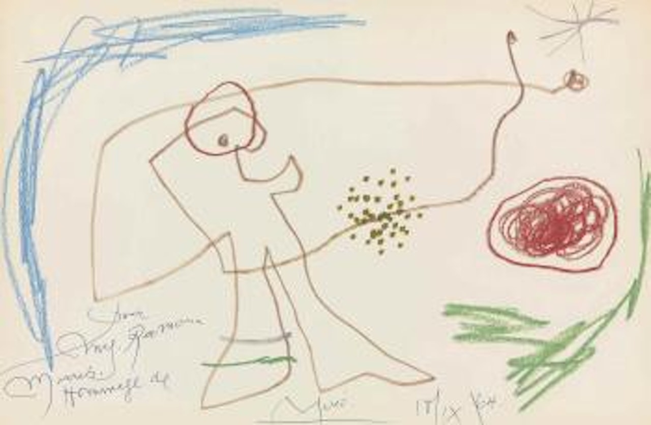 Portrait de Ramona by Joan Miró